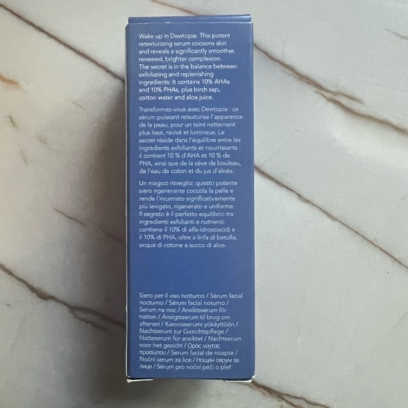 NIB Brand New OLEHENRIKSEN Dewtopia 20% PHA/AHA Retexturizing Night Serum - Picture 6 of 8
